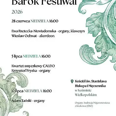 Koncert organowy w Koźminie Wielkopolskim z nowymi artystami
