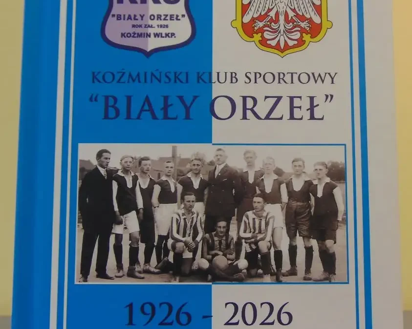 Książka o 100-leciu Koźmińskiego Klubu Sportowego „Biały Orzeł” już dostępna