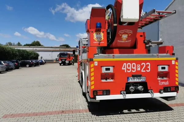 Fałszywy alarm w Koźminie Wielkopolskim – strażacy zadysponowani do zabezpieczenia