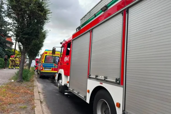 Kolizja na ul. Koźmińskiej w Krotoszynie – interwencja służb