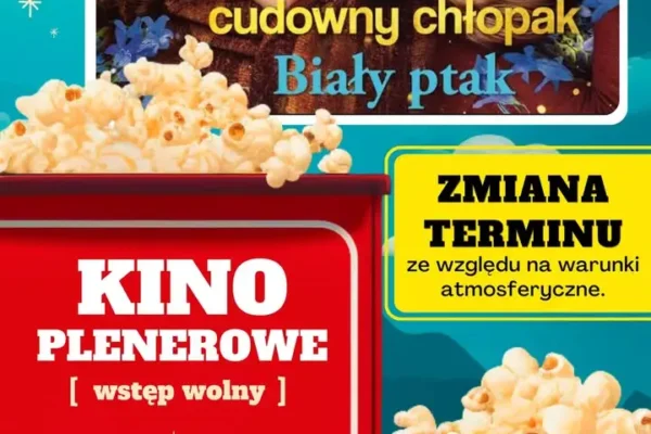 Kino plenerowe w Kobylinie przeniesione na 24 lipca