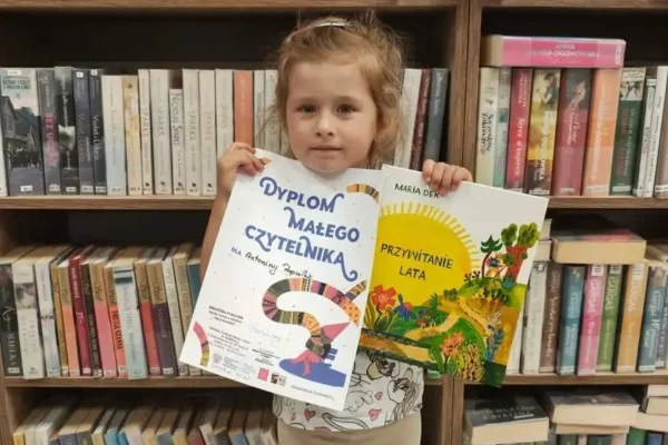 Mała czytelniczka z Kobylina nagrodzona w akcji „Mała książka – wielki człowiek”