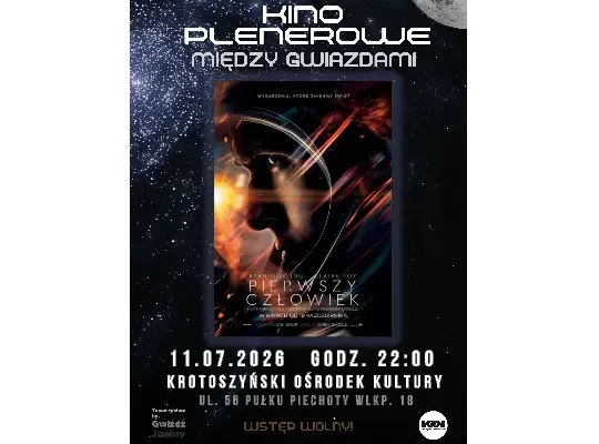 Kino plenerowe „Między gwiazdami” startuje z filmem „Pierwszy człowiek”