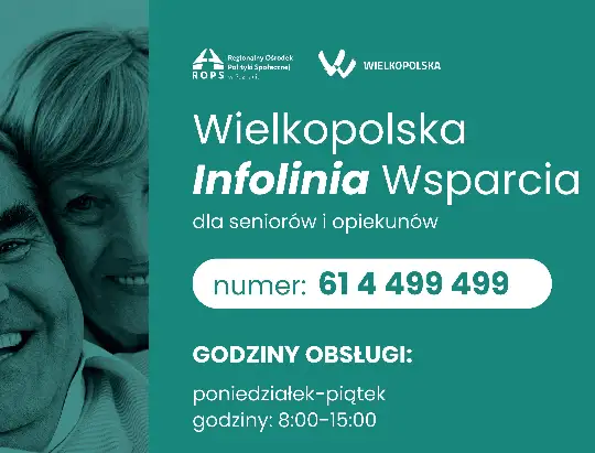 Wielkopolska Infolinia Wsparcia dla Seniorów i Opiekunów – nowa pomoc od ROPS