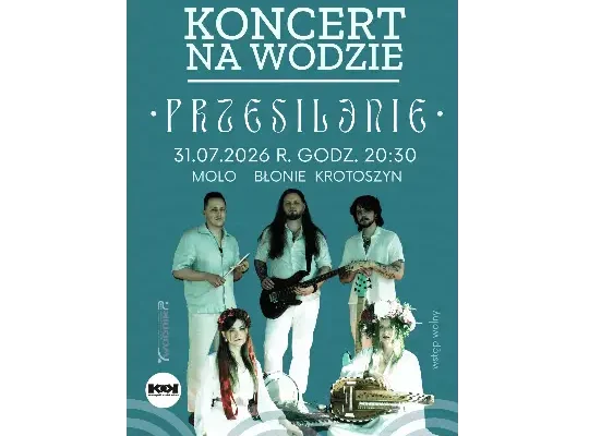 Koncert na wodzie w Krotoszynie: Przesilenie zagra na molo