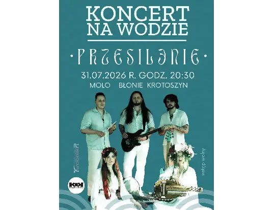 Koncert na wodzie w Krotoszynie: Przesilenie zagra na molo