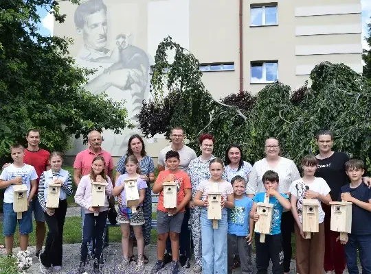 Warsztaty budowy budek lęgowych w bibliotece – relacja