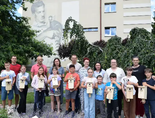 Warsztaty budowy budek lęgowych w bibliotece – relacja