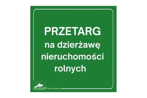 Dzierżawa gruntów rolnych w gminie Koźmin Wielkopolski – pierwszy przetarg ustny
