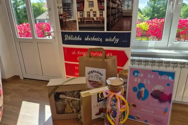 Blanka Danielczyk odebrała nagrodę w konkursie bibliotecznym w Kobylinie