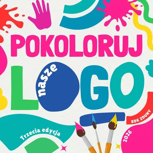 Trzecia edycja konkursu na kolorowankę logo BDK w Zdunach
