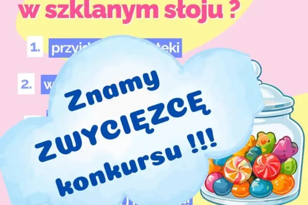 Biblioteka w Kobylinie rozstrzygnęła konkurs na liczbę cukierków w słoju