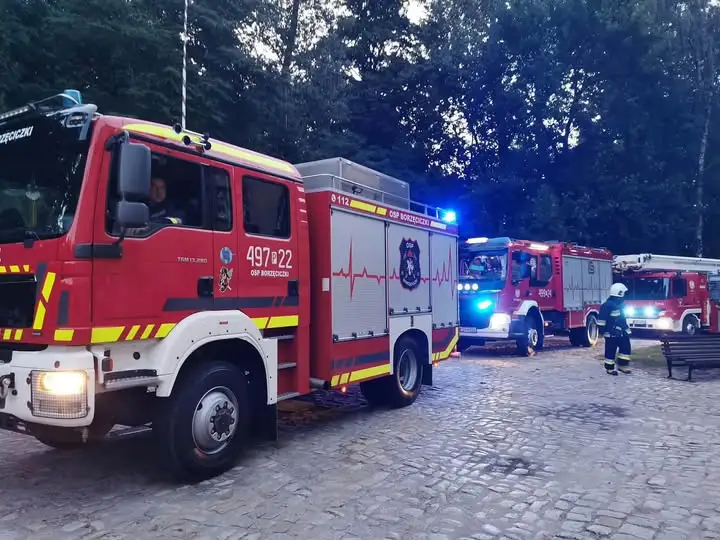 Fałszywy alarm w Borzęciczkach – strażacy zadysponowani do zabezpieczenia miejsca