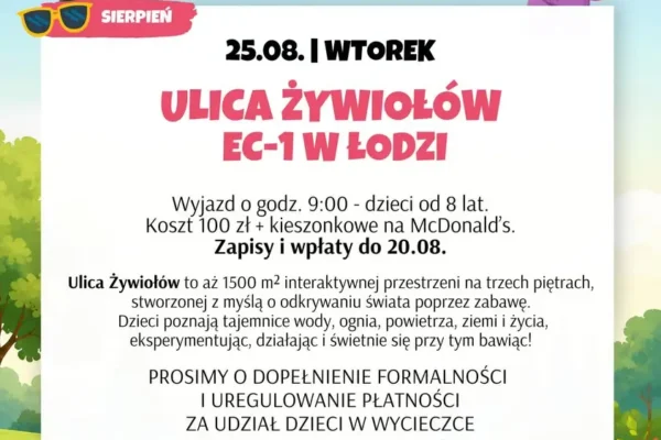 Wakacyjna wycieczka do EC1 w Łodzi – zapisy trwają do 20 sierpnia