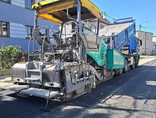 Modernizacja ulicy Zielonej w Koźminie Wielkopolskim na finiszu