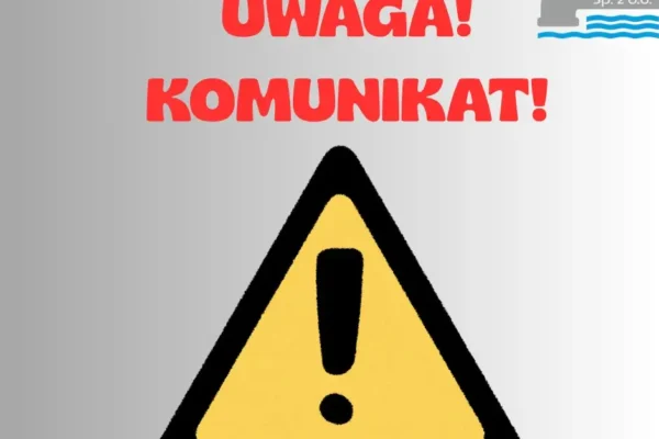 Płukanie sieci wodociągowej w Koźminie Wielkopolskim – możliwe pogorszenie jakości wody