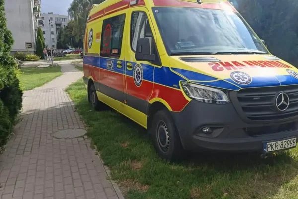Interwencja strażaków w Koźminie Wlkp. – siłowe otwarcie mieszkania
