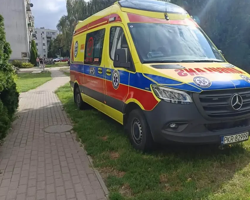 Interwencja strażaków w Koźminie Wlkp. – siłowe otwarcie mieszkania