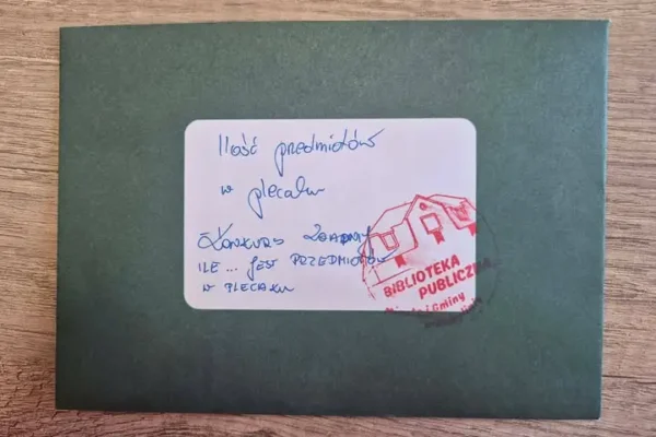 Konkurs biblioteczny rozstrzygnięty: 119 przedmiotów w plecaku, wygrywa Helena Matuszewska
