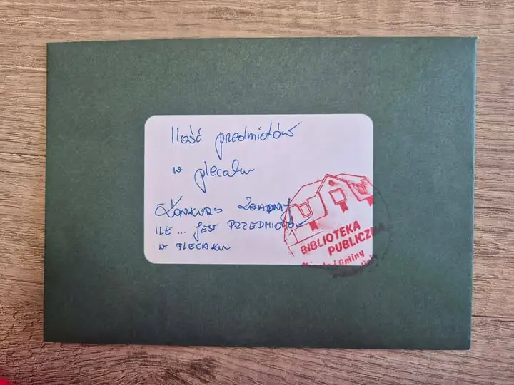 Konkurs biblioteczny rozstrzygnięty: 119 przedmiotów w plecaku, wygrywa Helena Matuszewska