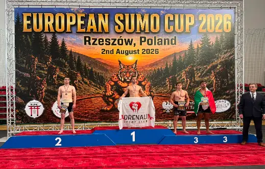 Sukces zawodników Samsona Kobylin w Pucharze Europy w Sumo