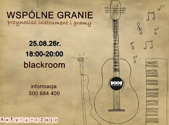 Wspólne granie w KOK – dołącz do muzycznych spotkań