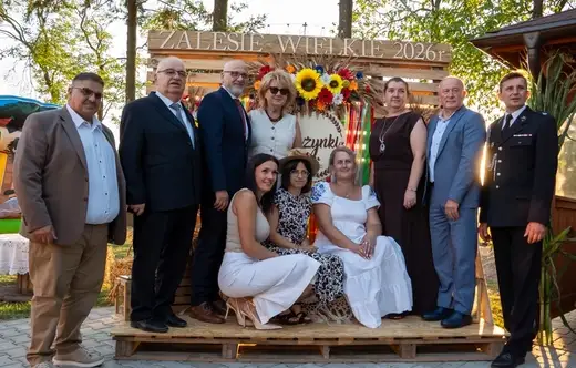 Dożynki w Zalesiu Wielkim: podziękowania dla rolników i wspólna zabawa