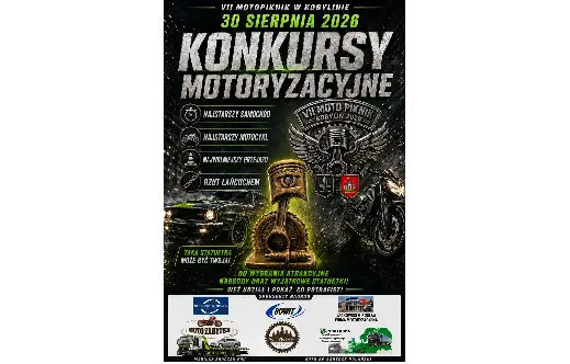 Motopiknik w Kobylinie: konkursy dla miłośników motoryzacji