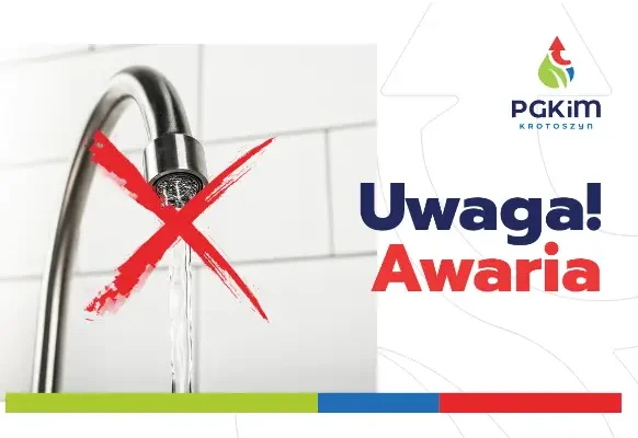 Awaria wodociągowa w Krotoszynie: przerwa w dostawie wody na kilku ulicach