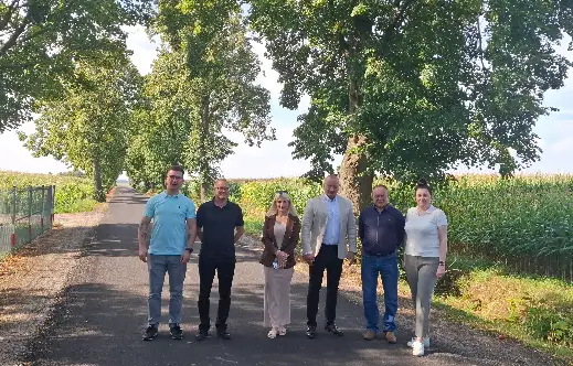 Gmina Kobylin zakończyła remont drogi Sroki – Zalesie Małe