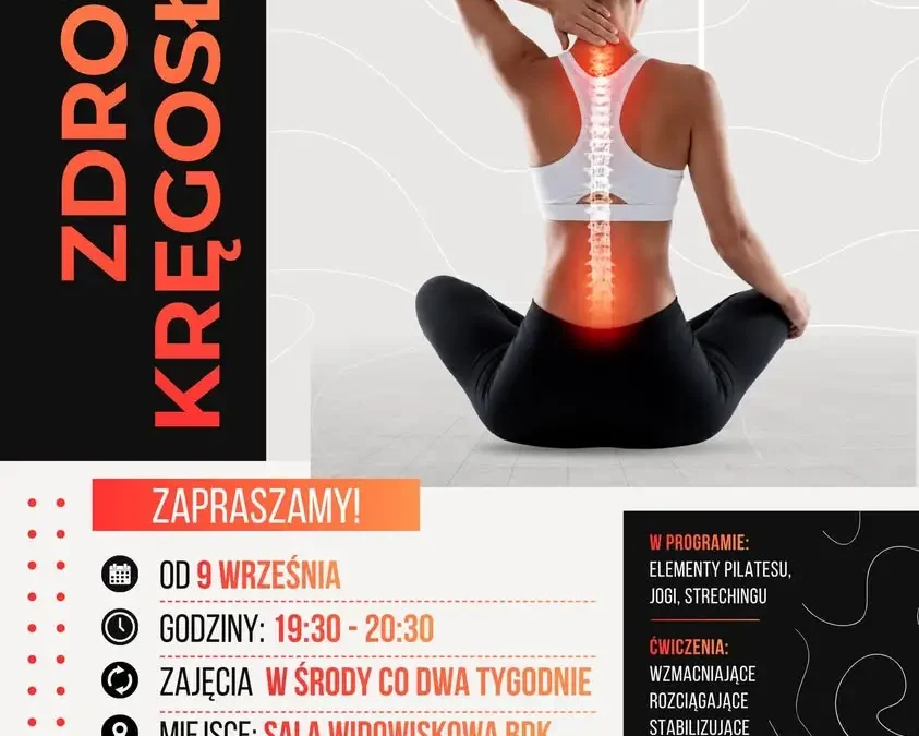 Zdrowy Kręgosłup w Zdunach: nowe zajęcia stałe od września