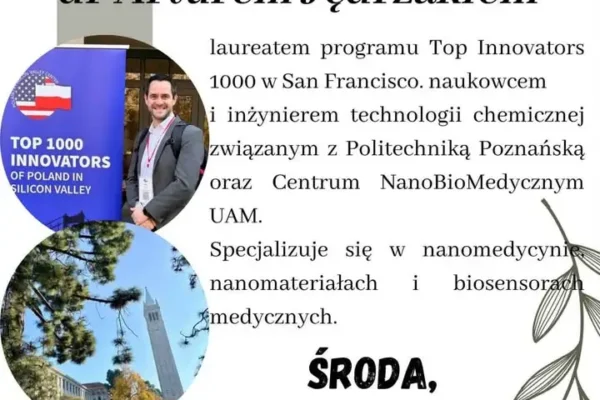 Biblioteka w Konarzewie zaprasza na spotkanie z naukowcem z Doliny Krzemowej