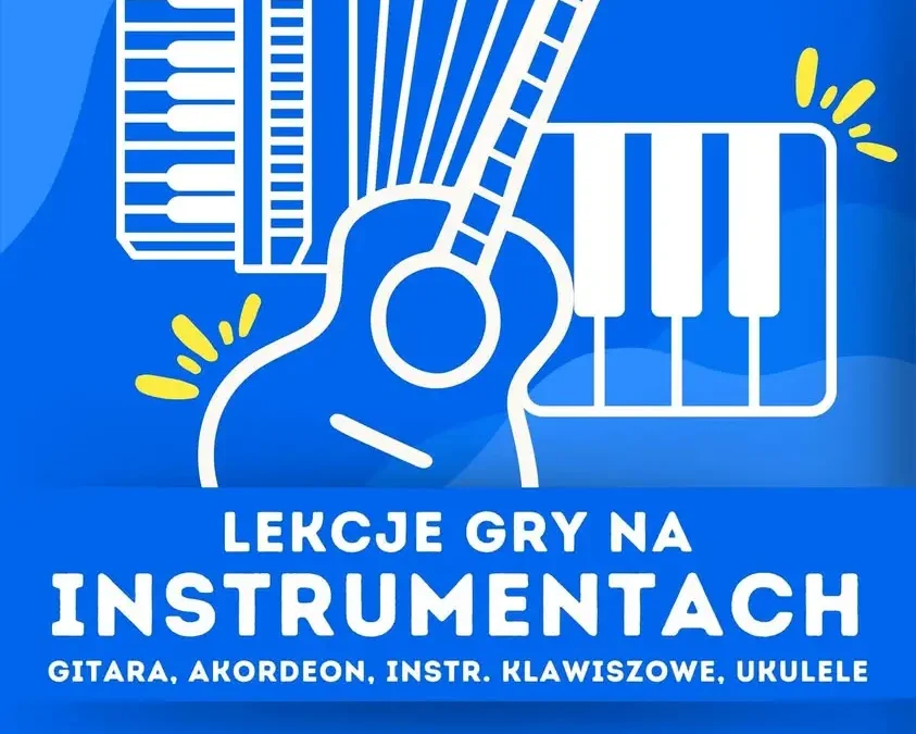 Nauka gry na instrumentach wraca do oferty zajęć w Zdunach