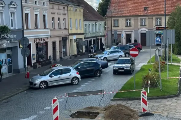 Badania archeologiczne na Starym Rynku w Koźminie Wielkopolskim – utrudnienia dla pieszych i kierowców