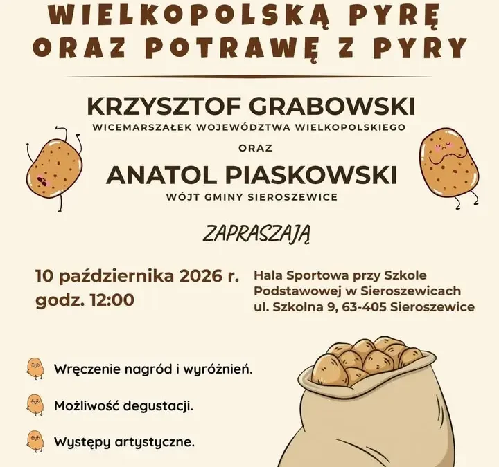 Finał konkursu na Największą Wielkopolską Pyrę w Sieroszewicach