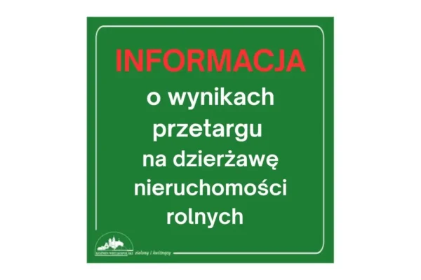 Gmina Koźmin Wielkopolski wydzierżawiła 17,39 ha gruntów rolnych za 77.450 zł