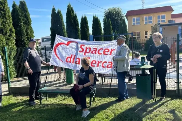 Spacer dla serca w gminie Rozdrażew. Mieszkańcy zadbali o zdrowie