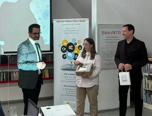 Nanomedycyna i chemia tematem spotkania w bibliotece w Konarzewie