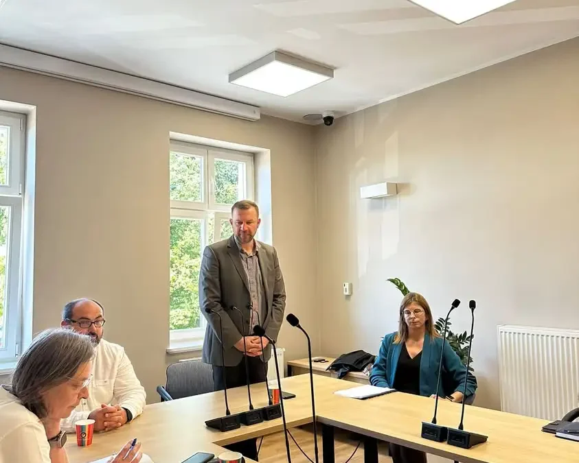 Burmistrz Koźmina Wielkopolskiego spotkał się z organizacjami pozarządowymi