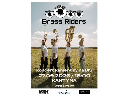 Brass Riders wystąpią w Krotoszynie – plenerowy koncert kameralny