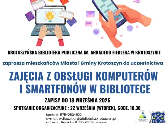 Bezpłatne zajęcia komputerowe w Krotoszynie – zapisy trwają