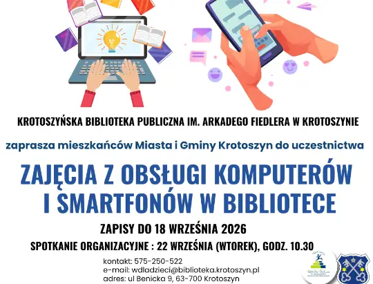 Bezpłatne zajęcia komputerowe w Krotoszynie – zapisy trwają