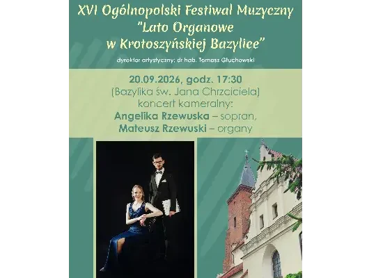 Krotoszyn żegna lato z muzyką organową. Ostatni koncert festiwalu już w niedzielę