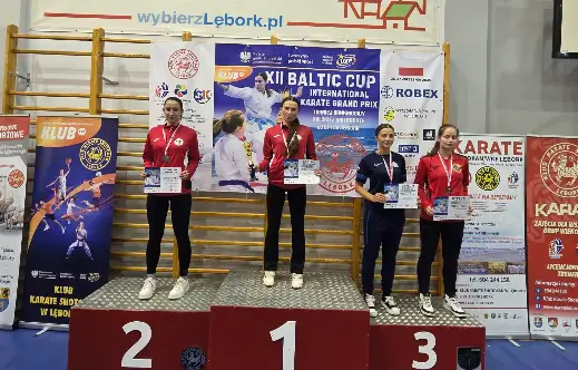 Dwa medale dla Nippon Kobylin na Baltic International Karate Grand Prix Cup w Lęborku