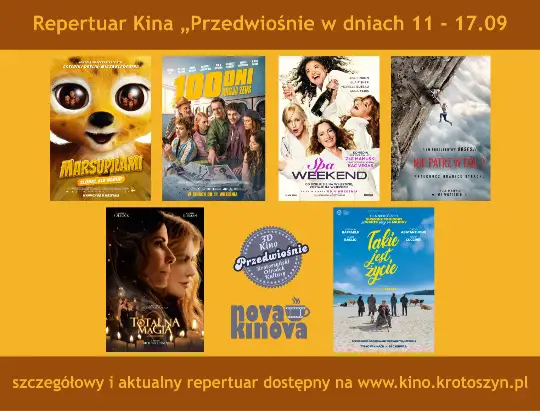 Repertuar Kina 3D Przedwiośnie w Krotoszynie – premiery i wydarzenia specjalne
