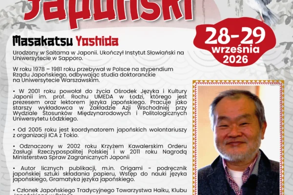 Festiwal Japoński w Krotoszynie: Barbara i Masakatsu Yoshidowie ponownie w roli gości