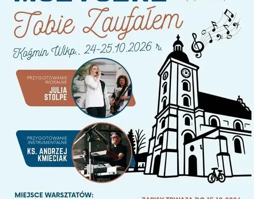 Warsztaty muzyczne w Koźminie Wielkopolskim – koncert finałowy już 25 października