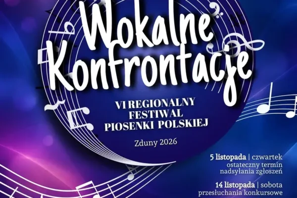 Wokalne Konfrontacje wracają. Szósta edycja festiwalu w Zdunach