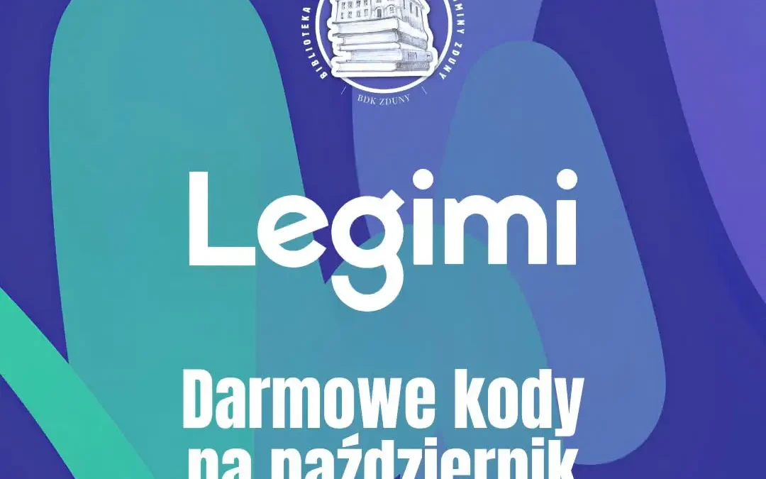 Darmowy kod do Legimi na październik – ostatnia szansa w Bibliotece w Zdunach