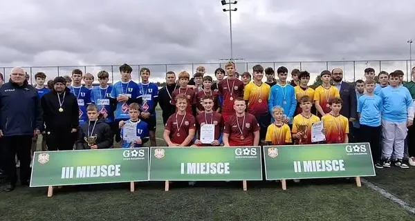 Turniej Piłki Nożnej Młodzieżowych Drużyn Pożarniczych w Koźminie Wielkopolskim
